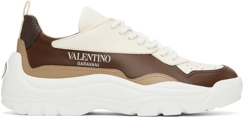 Valentino Garavani Brown Gumboy Sneakers - Picture 5