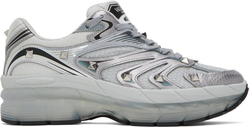 Valentino Garavani Gray MS-2960 Sneakers - Picture 5