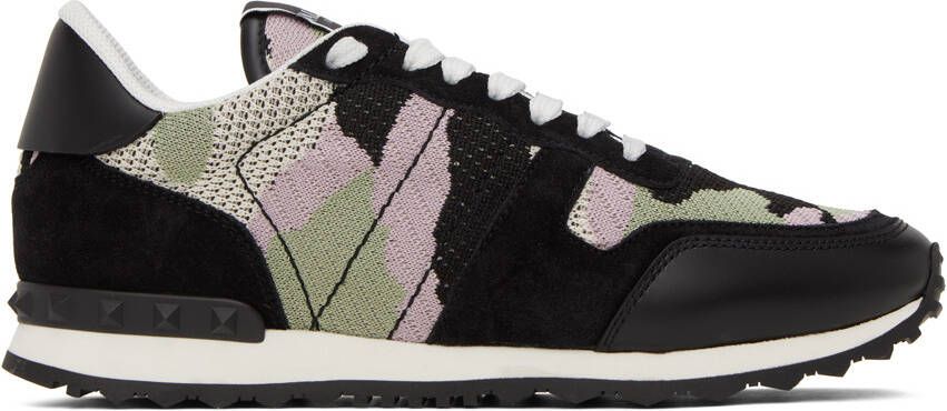 Valentino Garavani Multicolor Rockrunner Sneakers - Picture 6