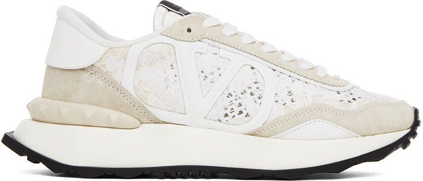 Valentino Garavani Off-White Lacerunner Sneakers - Picture 2