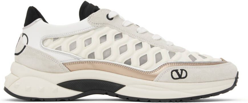 Valentino Garavani Off-White Ready Go Runner Low Sneakers