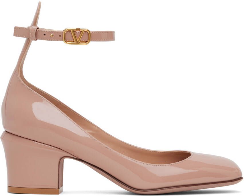 Valentino Garavani Pink Ankle Strap Heels - Picture 5