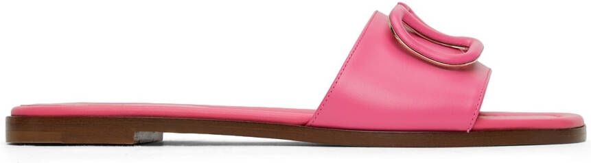 Valentino Garavani Pink VLogo Sandals