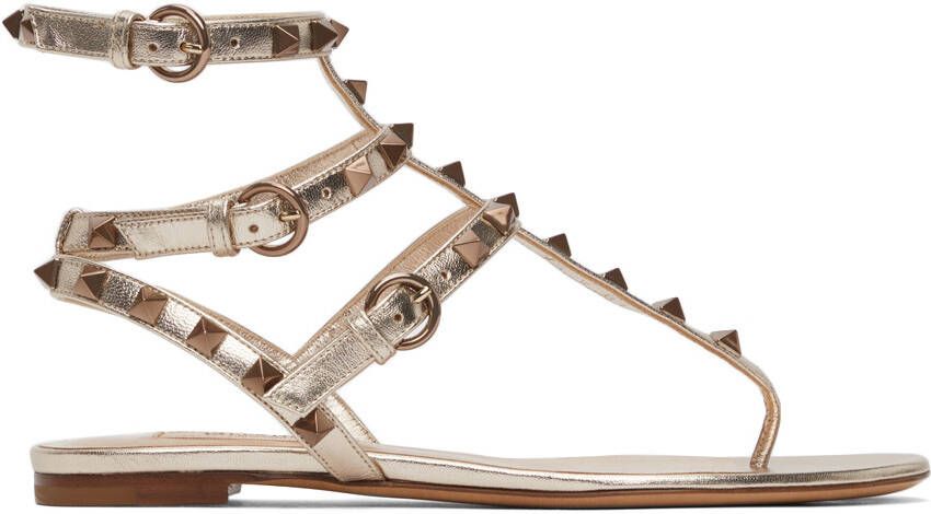 Valentino Garavani Rockstud Double Thong Sandals