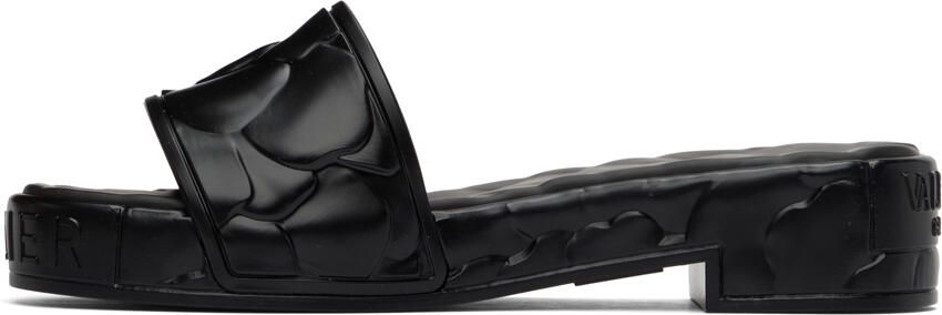 Valentino Garavani Black 03 Rose Edition Atelier Heeled Sandals - Picture 3