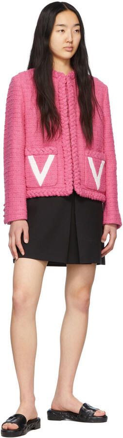 Valentino Garavani Black 03 Rose Edition Atelier Heeled Sandals - Picture 4