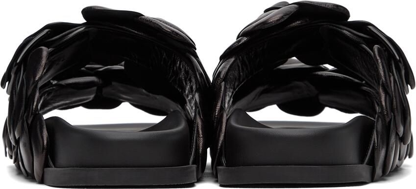 Valentino Garavani Black 03 Rose Edition Atelier Petal Sandals - Picture 2