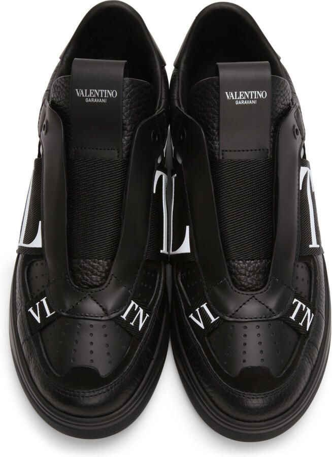 Valentino Garavani Black & White VL7N Slip-On Sneakers