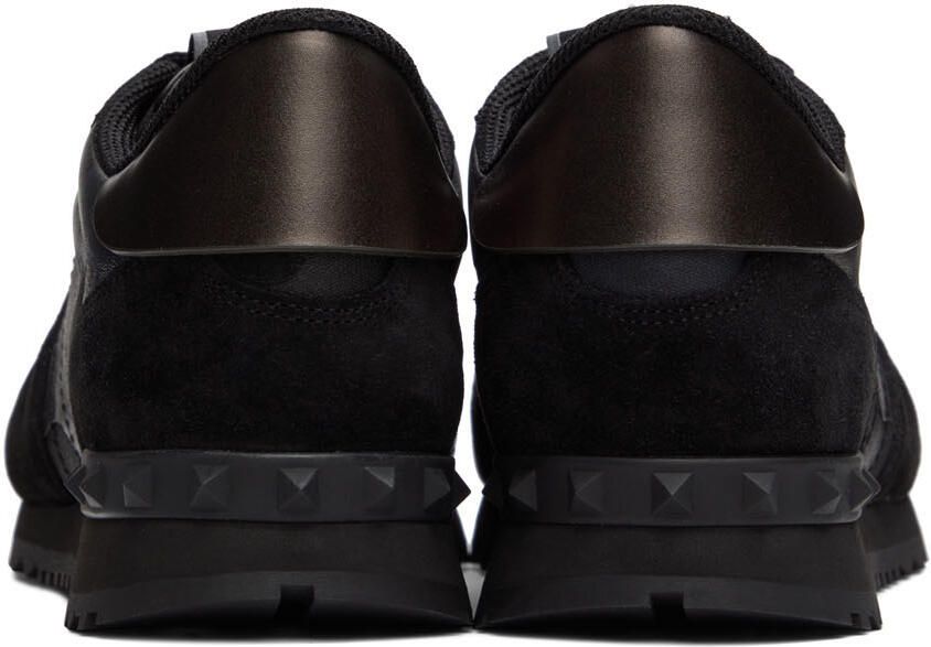 Valentino Garavani Black Rockrunner Sneakers