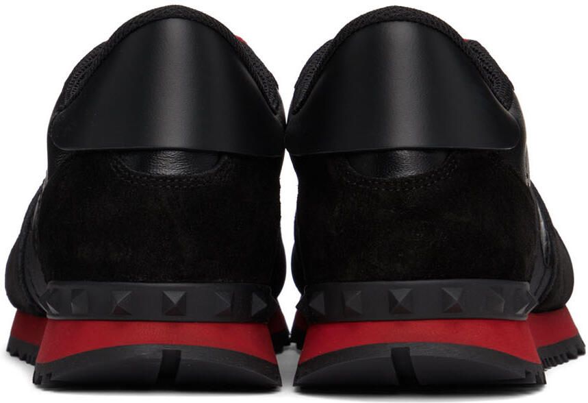 Valentino Garavani Black Rockrunner Sneakers - Picture 3