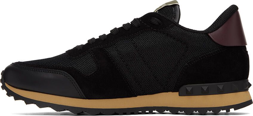 Valentino Garavani Black Rockrunner Sneakers - Picture 3