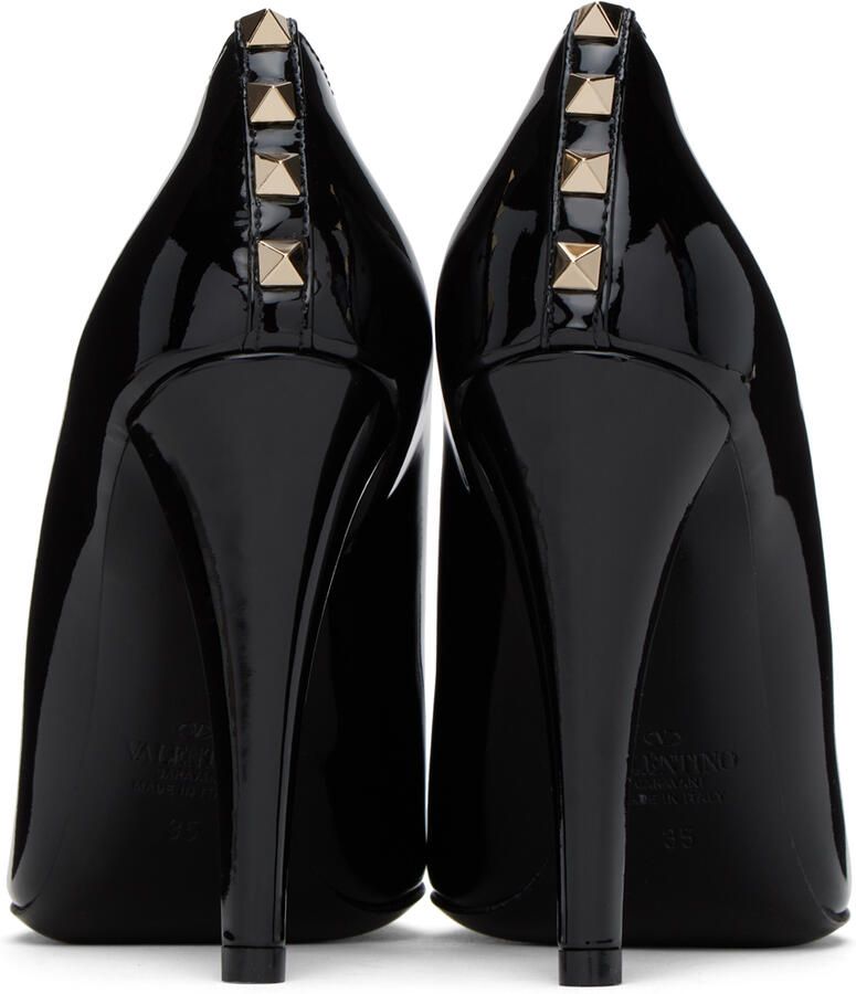 Valentino Garavani Black Rockstud Heels
