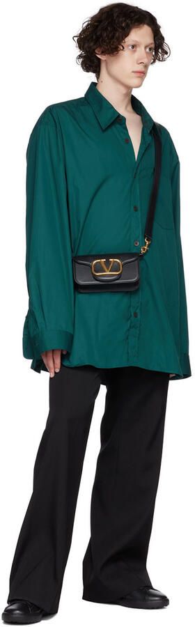 Valentino Garavani Black Rockstud Untitled Sneakers - Picture 4