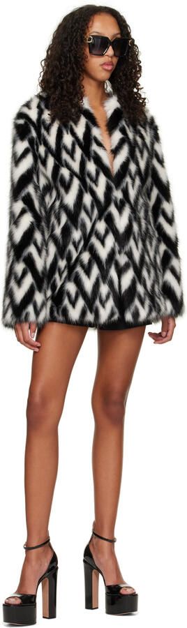 Valentino Garavani Black Tan-Go 155 Heeled Sandals - Picture 4