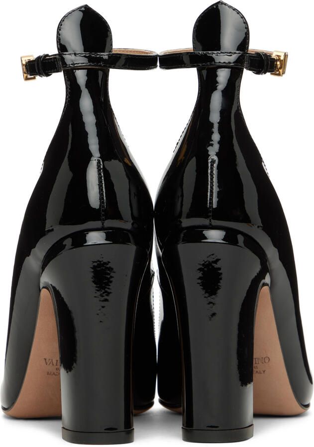 Valentino Garavani Black Tan-Go Heels - Picture 3