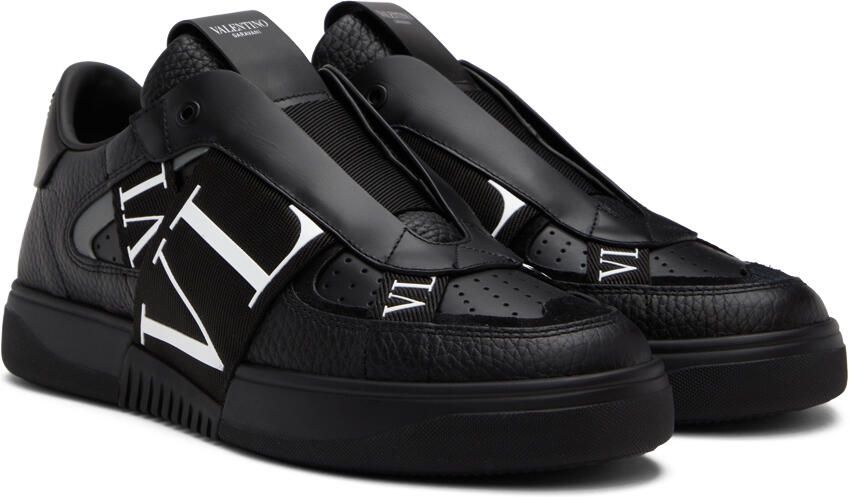 Valentino Garavani Black VL7N Low-Top Sneakers - Picture 2