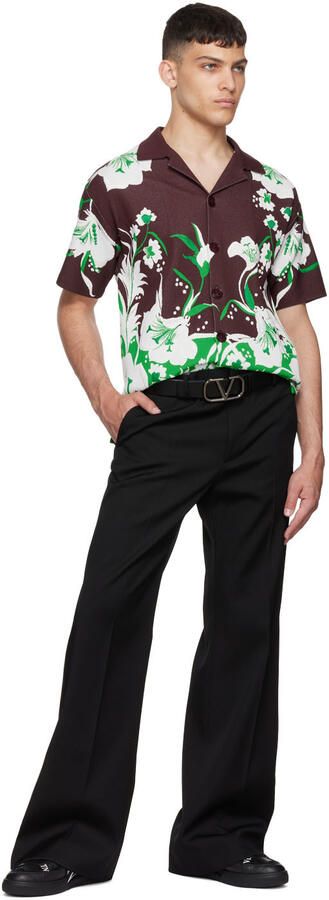 Valentino Garavani Black VL7N Low-Top Sneakers - Picture 4