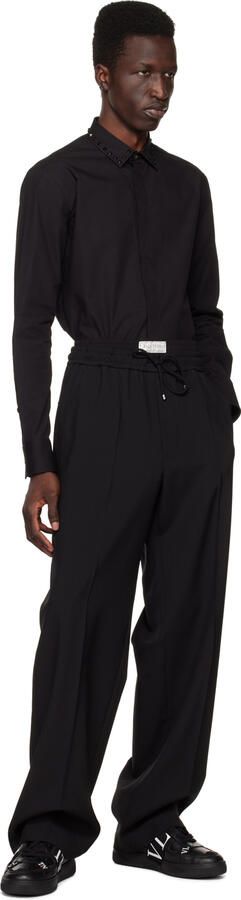 Valentino Garavani Black 'VL7N' Sneakers - Picture 4