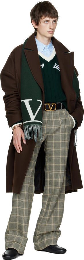 Valentino Garavani Black VLogo Driving Loafers - Picture 3