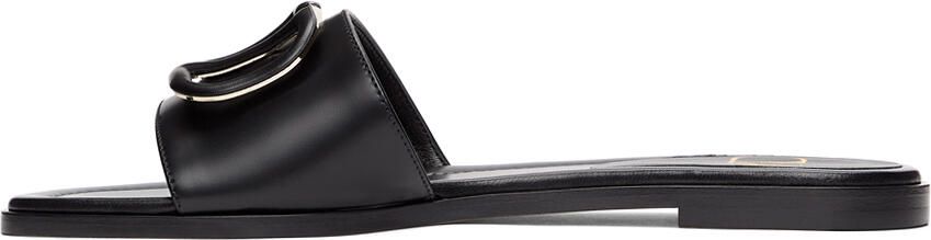 Valentino Garavani Black VLogo Slides - Picture 4