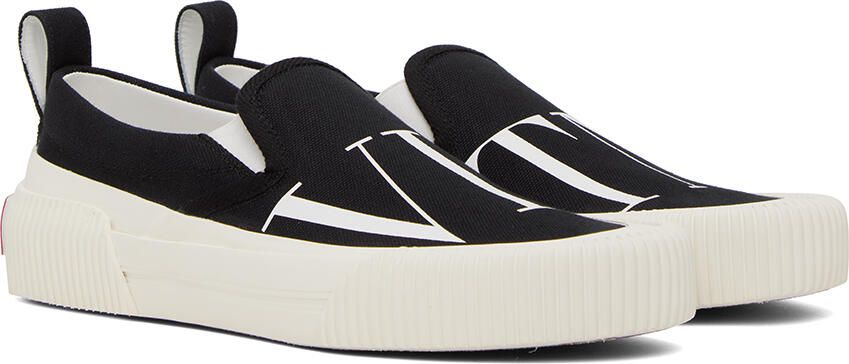 Valentino Garavani Black VLTN Sneakers - Picture 2