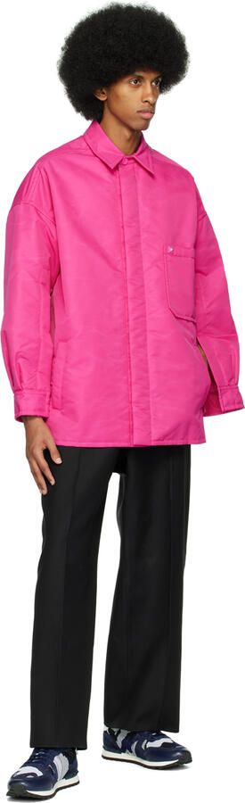 Valentino Garavani Blue Rockrunner Sneakers - Picture 4