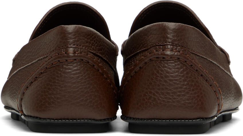 Valentino Garavani Brown Driving Loafers