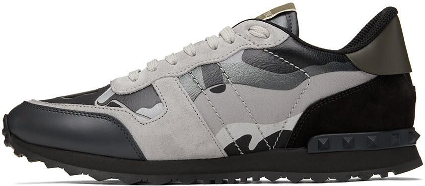 Valentino Garavani Camo Rockrunner Low Sneakers - Picture 3