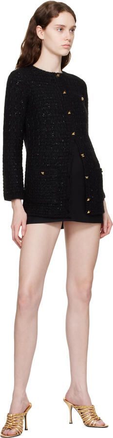 Valentino Garavani Gold Rockstud Strappy 100 Heeled Sandals - Picture 4