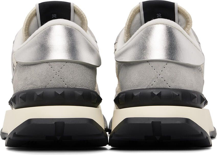 Valentino Garavani Gray Lacerunner Sneakers