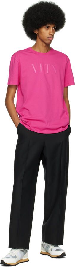 Valentino Garavani Gray Rockrunner Sneakers - Picture 4