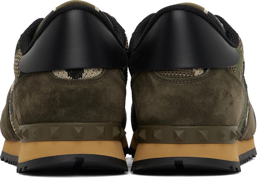 Valentino Garavani Green Rockrunner Sneakers