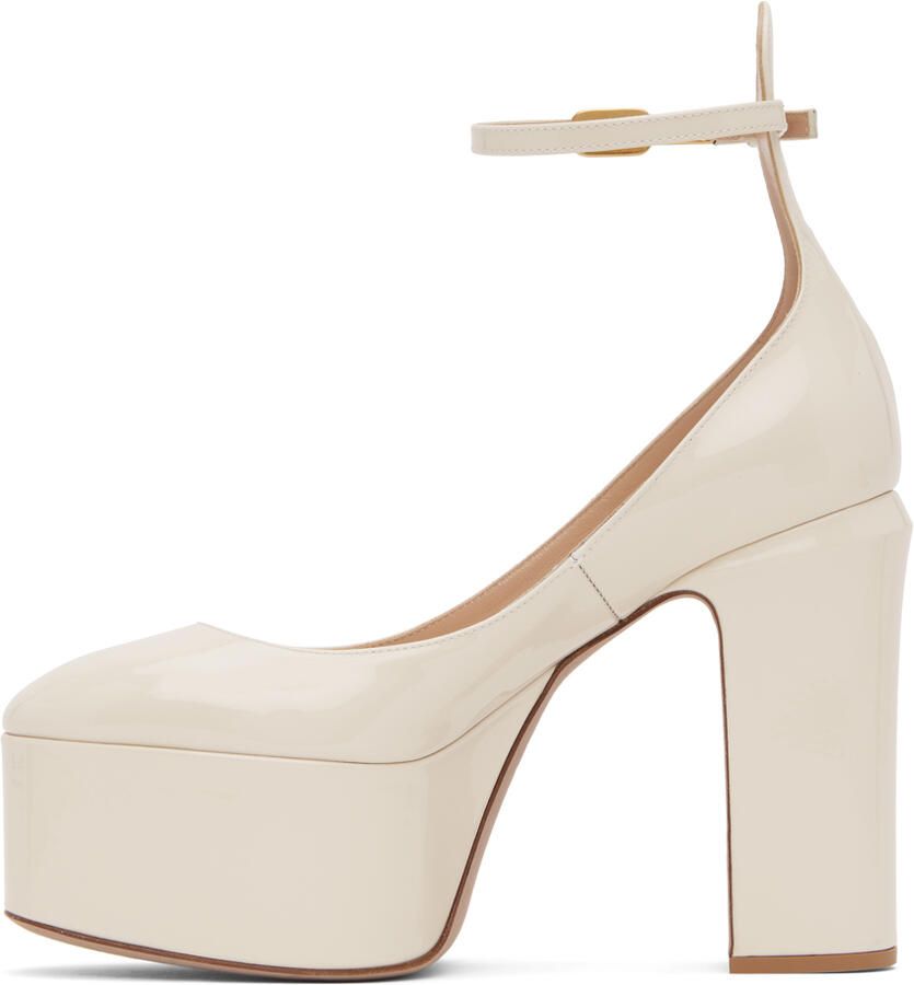 Valentino Garavani Off-White Tan-Go 120 Heels - Picture 2