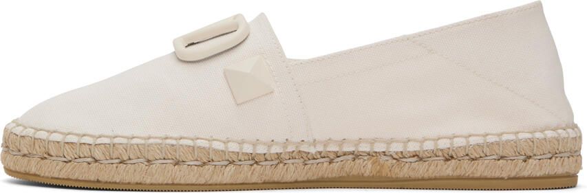 Valentino Garavani Off-White VLogo Espadrilles - Picture 4