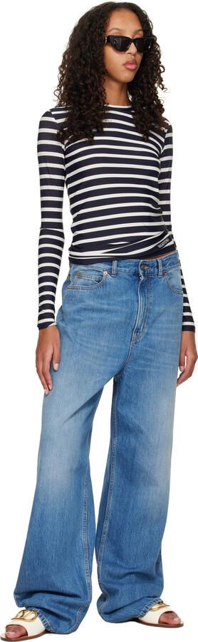 Valentino Garavani Off-White VLogo Sandals - Picture 2