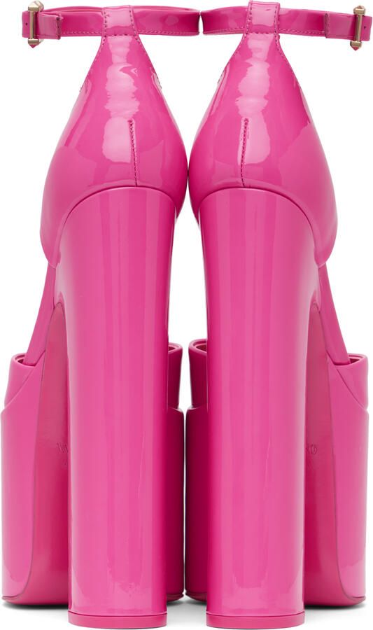 Valentino Garavani Pink Discobox Heels - Picture 5