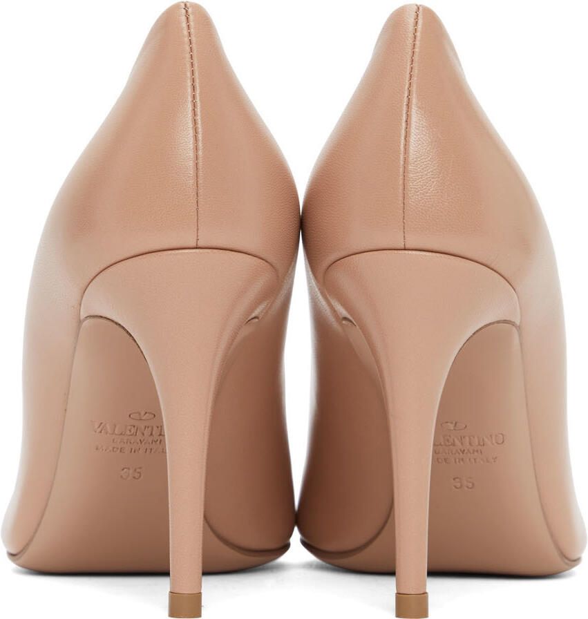 Valentino Garavani Pink Rockstud Alcove Heels