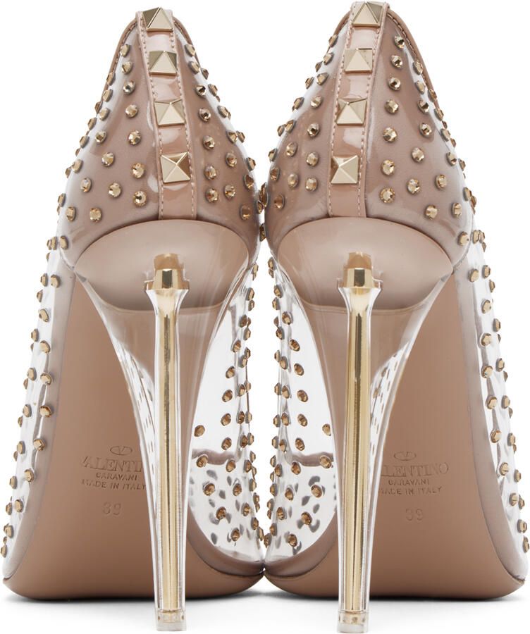 Valentino Garavani Pink Rockstud Heels