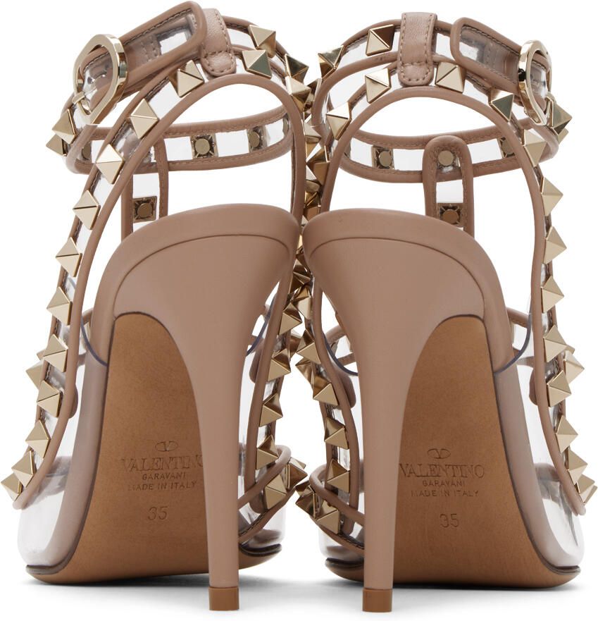 Valentino Garavani Pink Rockstud Heels