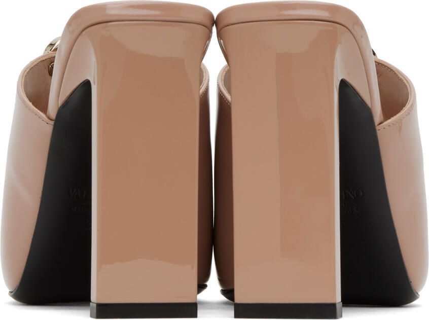 Valentino Garavani Pink VLogo Heeled Sandals