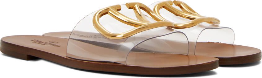 Valentino Garavani Transparent VLogo Slides - Picture 3