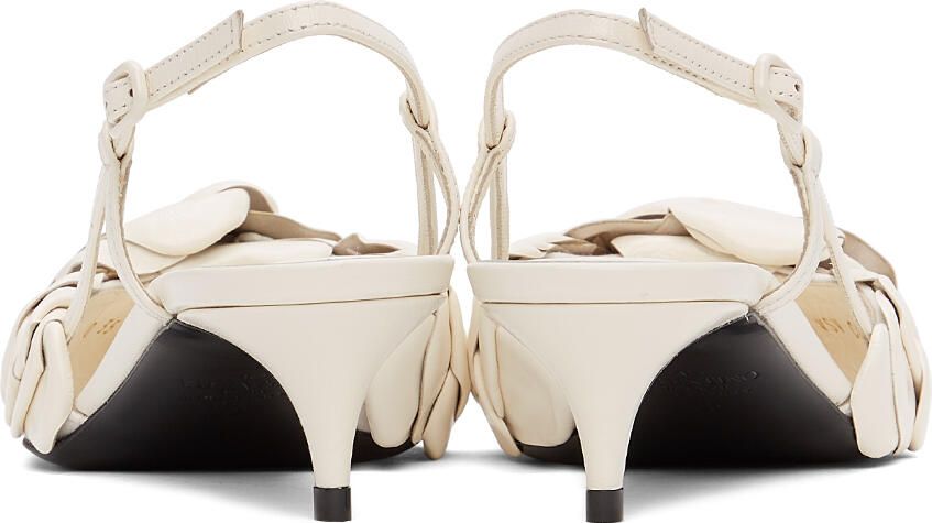 Valentino Garavani White 03 Rose Edition Atelier Petal Heels - Picture 3