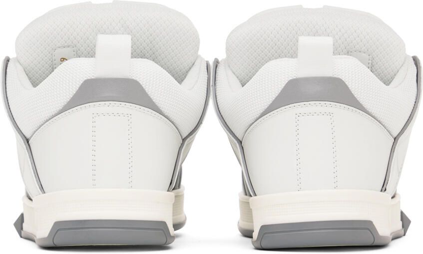 Valentino Garavani White & Black Open Skate Sneakers