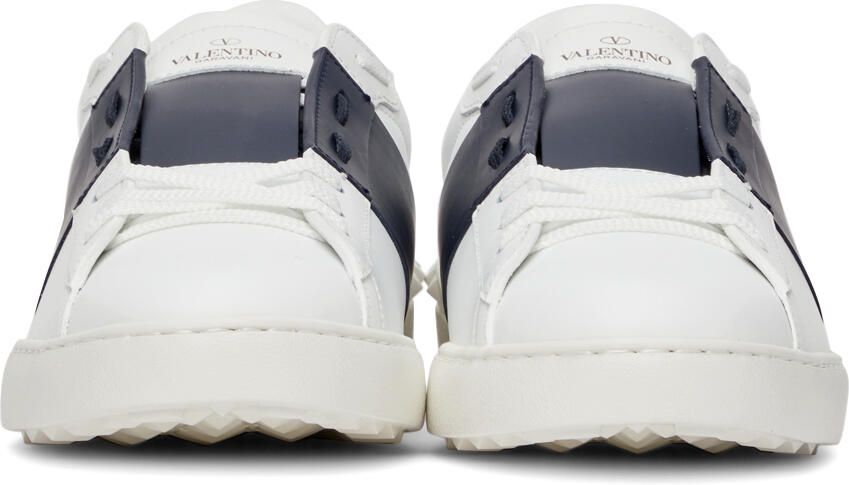 Valentino Garavani White & Black Open Sneakers - Picture 3