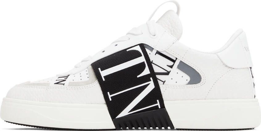 Valentino Garavani White & Black VL7N Low-Top Sneakers - Picture 3
