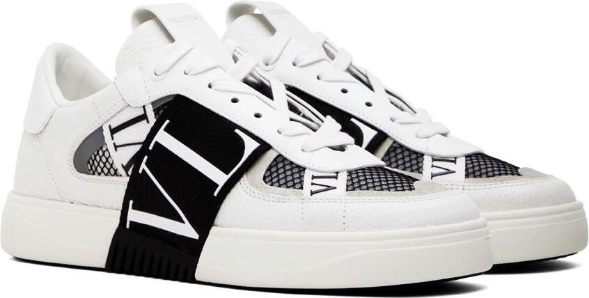 Valentino Garavani White & Black VL7N Low-Top Sneakers - Picture 2