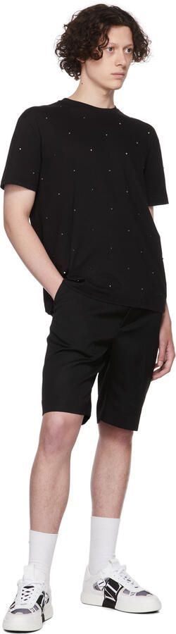 Valentino Garavani White & Black VL7N Low-Top Sneakers - Picture 4