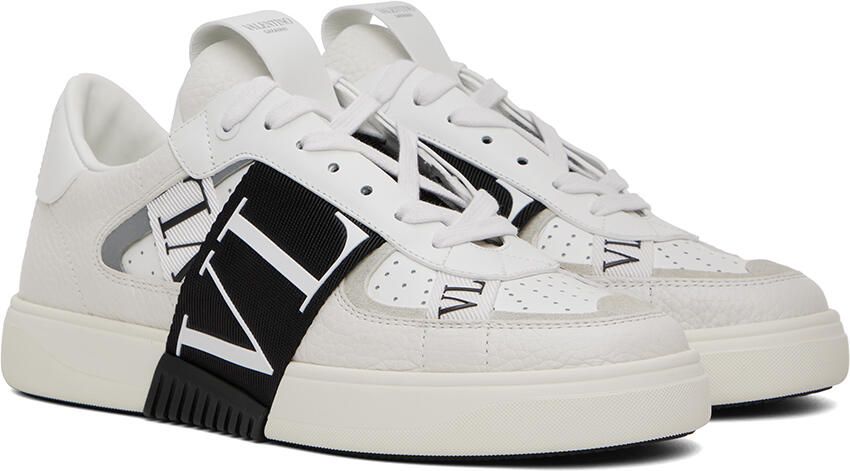 Valentino Garavani White & Black VL7N Sneakers - Picture 2