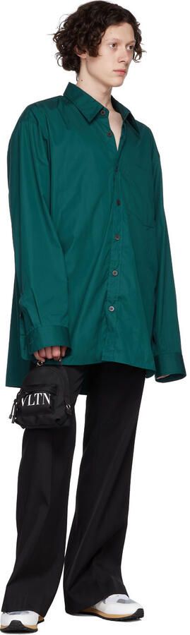 Valentino Garavani White & Gray Rockrunner Sneakers - Picture 4