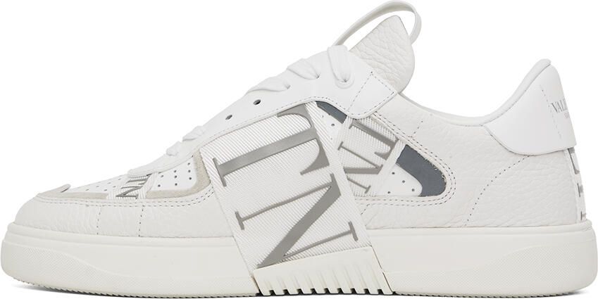 Valentino Garavani White & Gray VL7N Sneakers - Picture 3